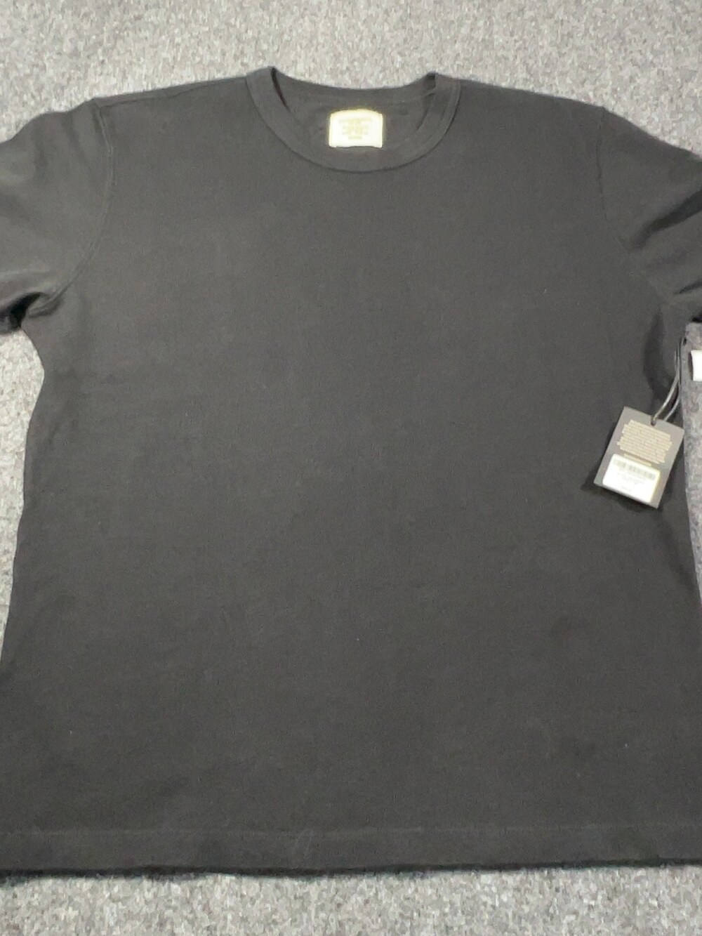 Buck Mason Black Field-Spec Cotton Heavy Tee Mens Sz Large NWI Msrp55 [ME15]
